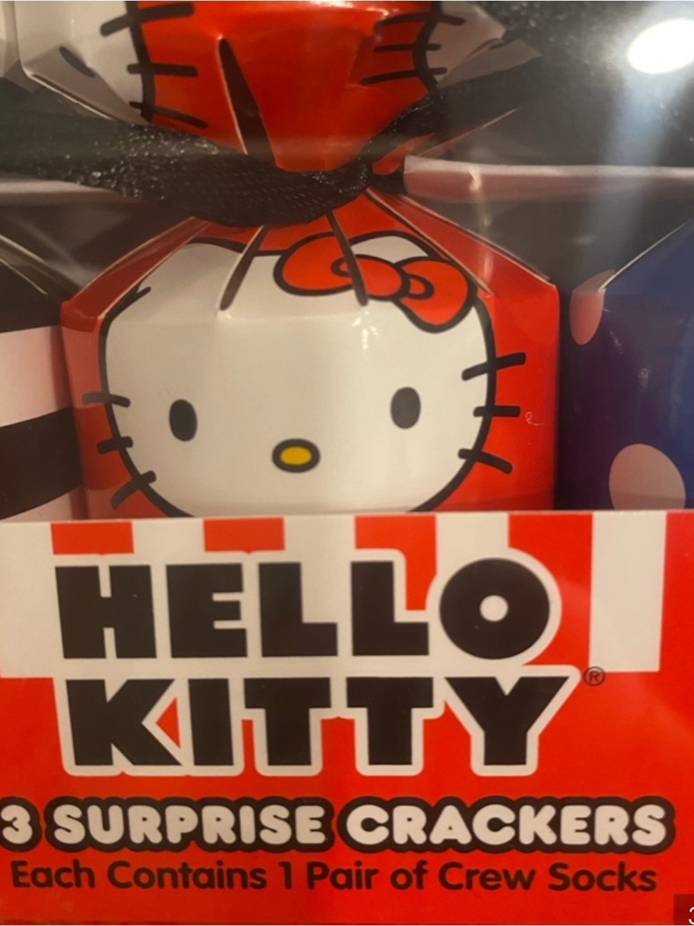 Hello Kitty Socks Trio in surprise crackers! - Picture 5 of 6